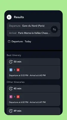 SNCF Connect android App screenshot 3